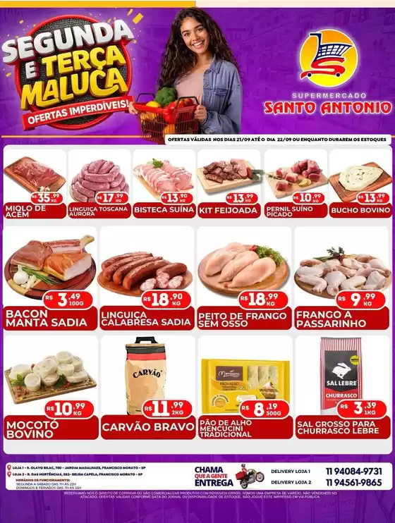 Catálogo Supermercados Santo Antonio | Encarte Supermercados Santo Antonio | 2026-09-21T00:00:00.000Z - 2026-09-22T00:00:00.000Z