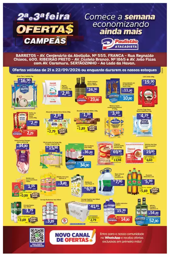 Catálogo Paulistão Atacadista | Encarte Paulistão Atacadista | 2026-09-21T00:00:00.000Z - 2026-09-22T00:00:00.000Z