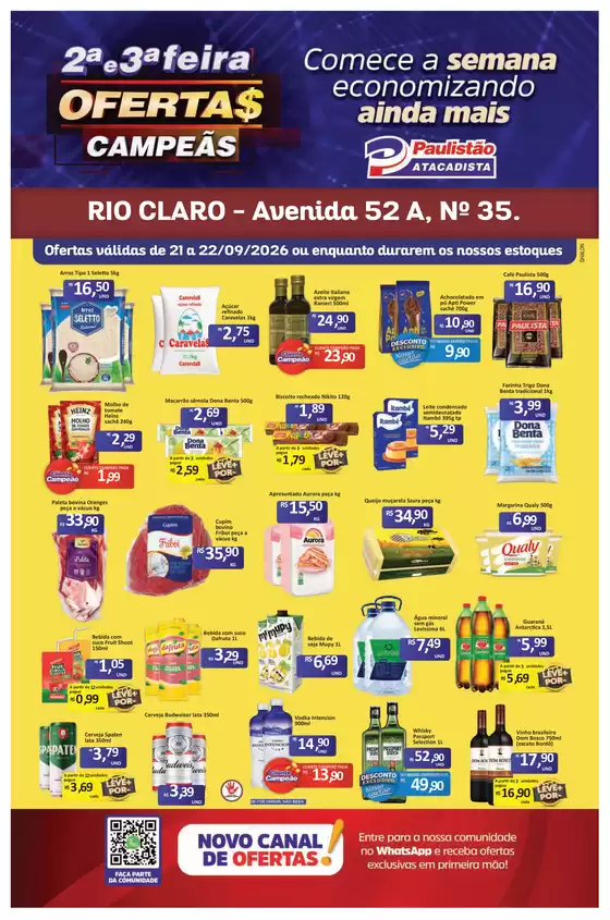 Catálogo Paulistão Atacadista | Ofertas exclusivas e pechinchas | 2026-09-21T00:00:00.000Z - 2026-09-22T00:00:00.000Z