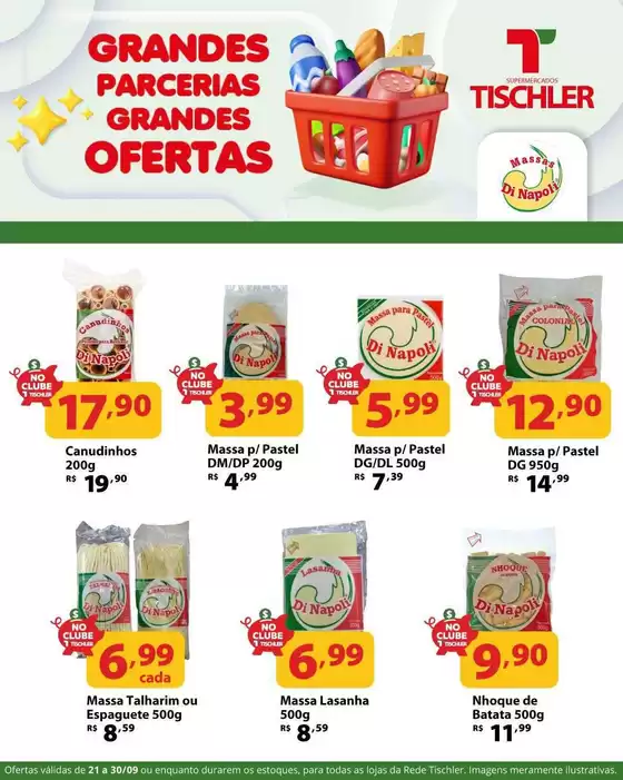 Catálogo Supermercados Tischler | Ofertas exclusivas para nossos clientes | 2026-09-21T00:00:00.000Z - 2026-09-30T00:00:00.000Z