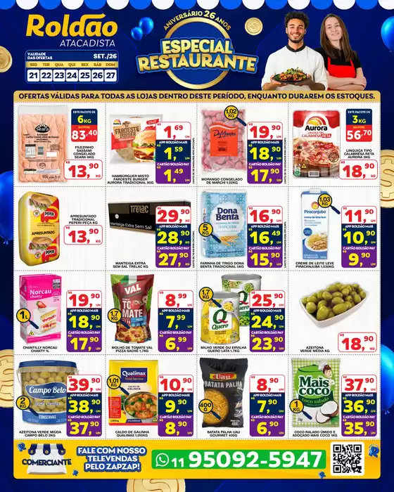 Catálogo Roldão em Embu das Artes | ROLDAO COMERCIANTE RESTAURANTE | 2026-09-21T00:00:00.000Z - 2026-09-27T00:00:00.000Z