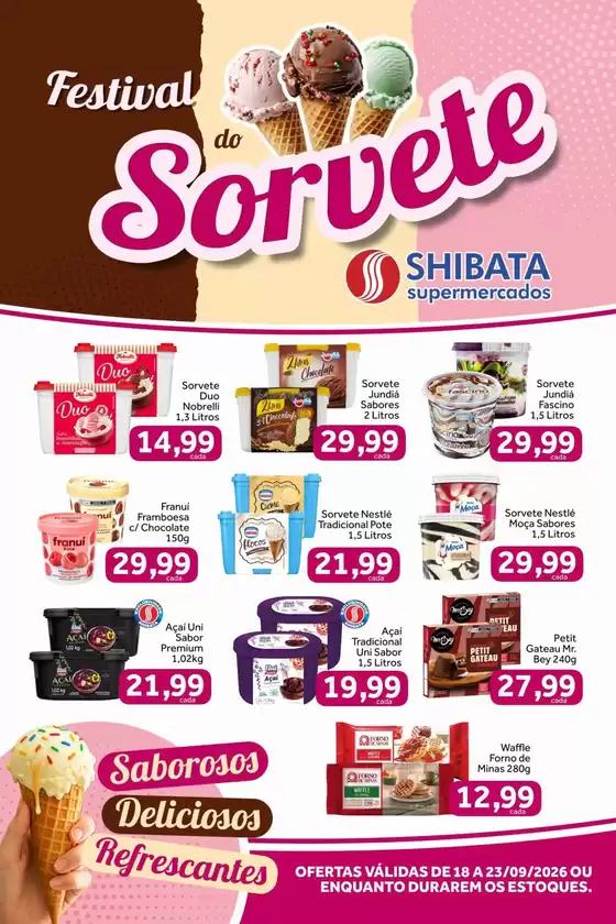 Catálogo Shibata Supermercados | Ofertas e promoções atuais | 2026-09-18T00:00:00.000Z - 2026-09-23T00:00:00.000Z