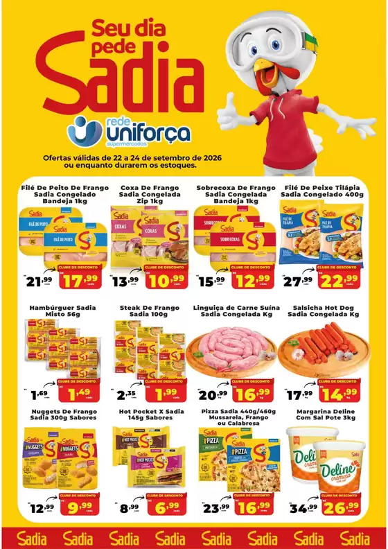 Catálogo Rede uniforça | Encarte BRF ENCARTE CAPA 1 | 2026-09-22T00:00:00.000Z - 2026-09-24T00:00:00.000Z