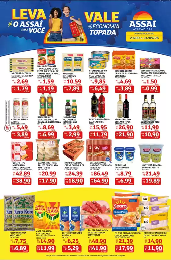 Catálogo Assaí Atacadista | Encarte Assaí Atacadista 172205-570 | 2026-09-21T00:00:00.000Z - 2026-09-24T00:00:00.000Z