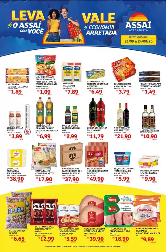 Catálogo Assaí Atacadista | Encarte Assaí Atacadista 172203-574 | 2026-09-21T00:00:00.000Z - 2026-09-24T00:00:00.000Z