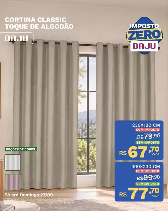 Catálogo Daju em Matinhos | Encarte Daju | 2026-09-21T00:00:00.000Z - 2026-09-27T00:00:00.000Z