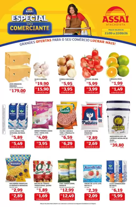 Catálogo Assaí Atacadista | Encarte Assaí Atacadista 172218-537 | 2026-09-21T00:00:00.000Z - 2026-09-22T00:00:00.000Z