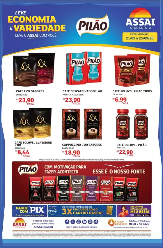 Catálogo Assaí Atacadista | Encarte Assaí Atacadista 172220-538 | 2026-09-21T00:00:00.000Z - 2026-09-25T00:00:00.000Z