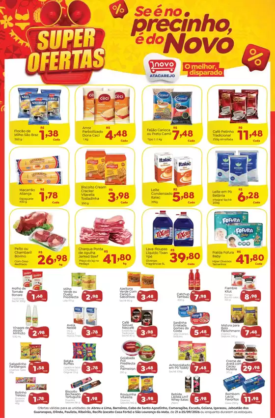 Catálogo Novo Atacarejo | Super Ofertas | 2026-09-21T00:00:00.000Z - 2026-09-25T00:00:00.000Z