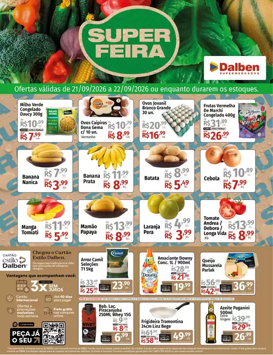 Catálogo Supermercado Dalben | Super Feira | 2026-09-21T00:00:00.000Z - 2026-09-22T00:00:00.000Z