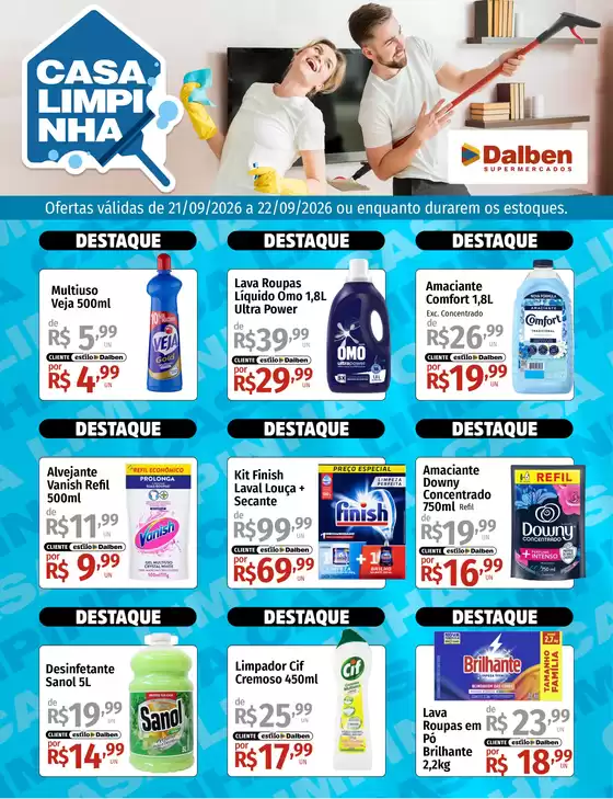 Catálogo Supermercado Dalben | Casa Limpinha | 2026-09-21T00:00:00.000Z - 2026-09-22T00:00:00.000Z