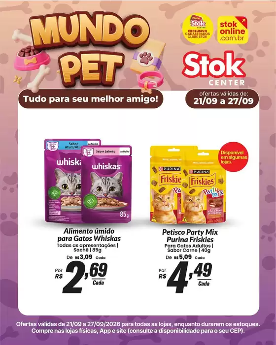 Catálogo Stok Center | Ótima oferta para caçadores de pechinchas | 2026-09-21T00:00:00.000Z - 2026-09-27T00:00:00.000Z
