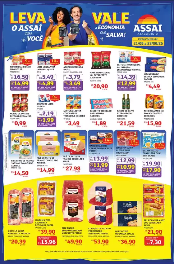 Catálogo Assaí Atacadista | Encarte Assaí Atacadista 172222-636 | 2026-09-21T00:00:00.000Z - 2026-09-23T00:00:00.000Z