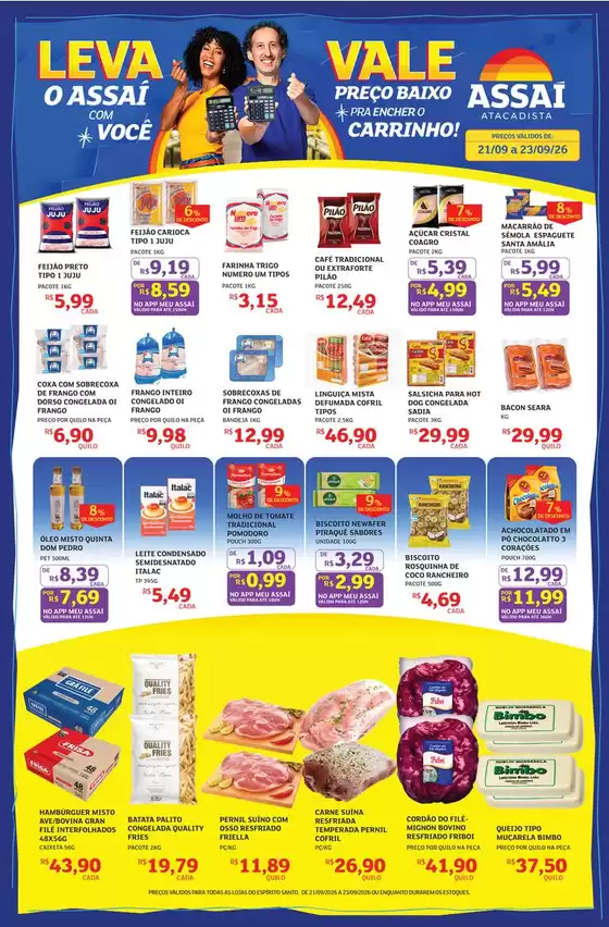 Catálogo Assaí Atacadista | Encarte Assaí Atacadista 172224-541 | 2026-09-21T00:00:00.000Z - 2026-09-23T00:00:00.000Z