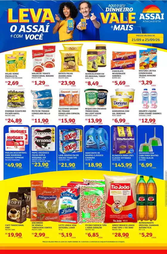 Catálogo Assaí Atacadista | Encarte Assaí Atacadista 172228-591 | 2026-09-21T00:00:00.000Z - 2026-09-25T00:00:00.000Z