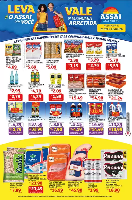 Catálogo Assaí Atacadista | Encarte Assaí Atacadista 172231-580 | 2026-09-21T00:00:00.000Z - 2026-09-25T00:00:00.000Z