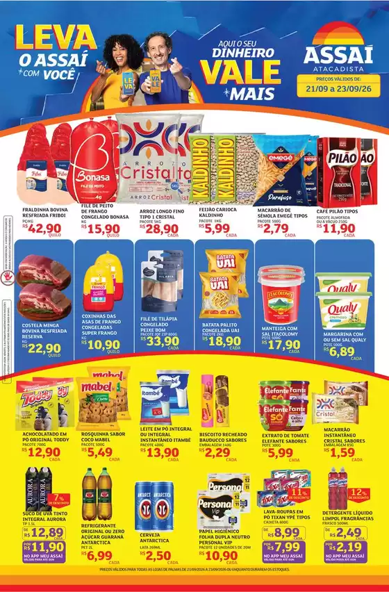 Catálogo Assaí Atacadista | Encarte Assaí Atacadista 172234-536 | 2026-09-21T00:00:00.000Z - 2026-09-23T00:00:00.000Z