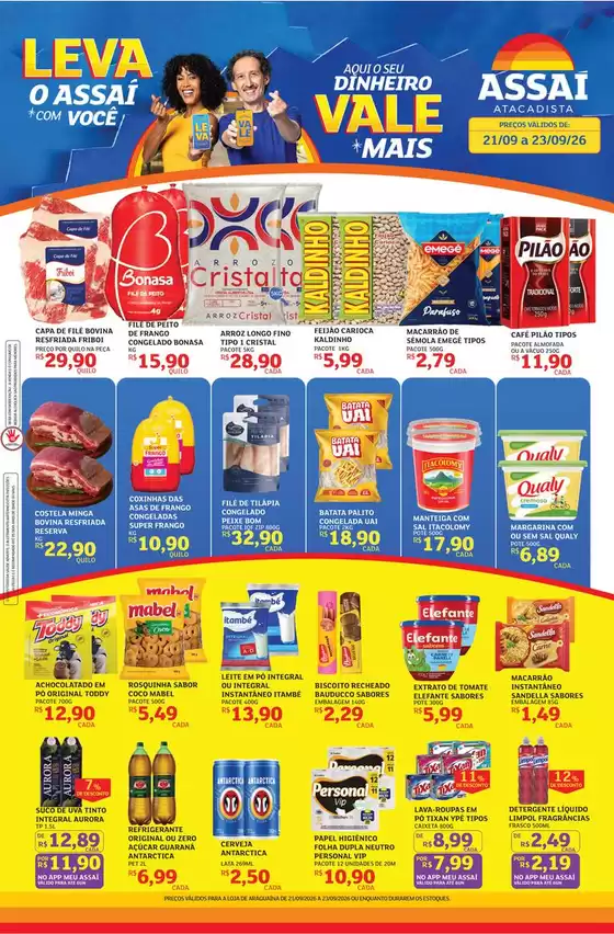 Catálogo Assaí Atacadista em Chácara | Encarte Assaí Atacadista 172239-578 | 2026-09-21T00:00:00.000Z - 2026-09-23T00:00:00.000Z