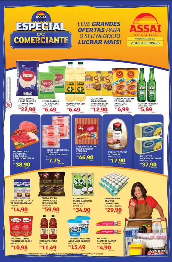 Catálogo Assaí Atacadista em Chácara | Encarte Assaí Atacadista 172264-651 | 2026-09-21T00:00:00.000Z - 2026-09-23T00:00:00.000Z