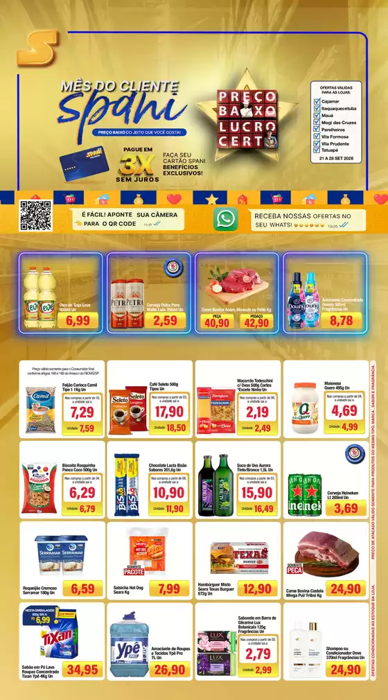 Catálogo Spani Atacadista | Jornal de Ofertas Cliente GDE 21 a 28 09 2026 | 2026-09-21T00:00:00.000Z - 2026-09-28T00:00:00.000Z