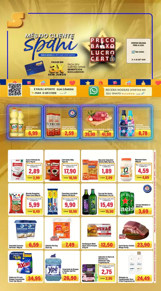 Catálogo Spani Atacadista | Jornal de Ofertas Cliente Sao Carlos 21 a 28 09 2026 | 2026-09-21T00:00:00.000Z - 2026-09-28T00:00:00.000Z