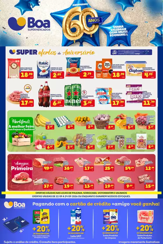 Catálogo Boa Supermercados | Ofertas | 2026-09-22T00:00:00.000Z - 2026-09-24T00:00:00.000Z