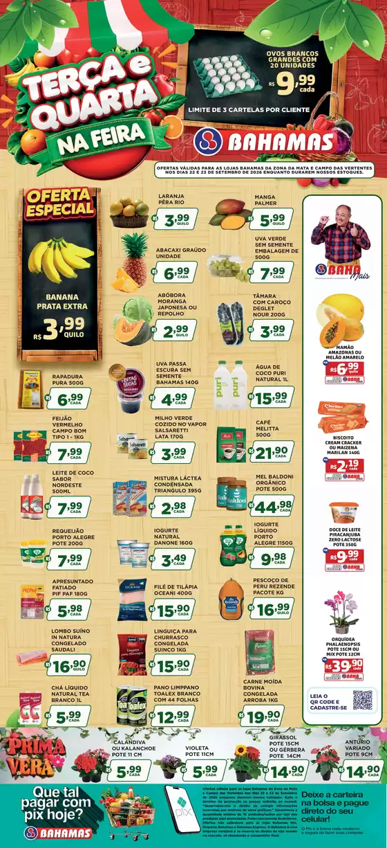 Catálogo Bahamas Supermercados | Terça E Quarta | 2026-09-22T00:00:00.000Z - 2026-09-23T00:00:00.000Z