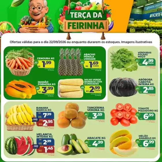 Catálogo Supermercados Tridico | Terça da Feirinha no Tridico! | 2026-09-22T00:00:00.000Z - 2026-09-22T00:00:00.000Z