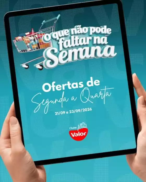 Catálogo Clube Valor | Ofertas | 2026-09-22T00:00:00.000Z - 2026-09-23T00:00:00.000Z