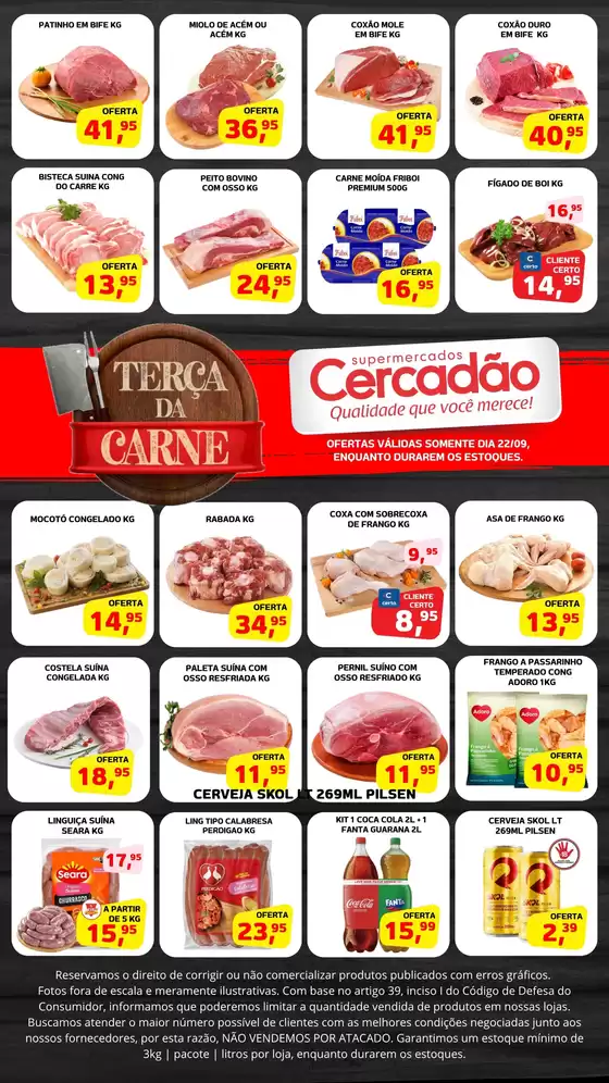 Catálogo Cercadão | Terca da carne | 2026-09-22T00:00:00.000Z - 2026-09-22T00:00:00.000Z
