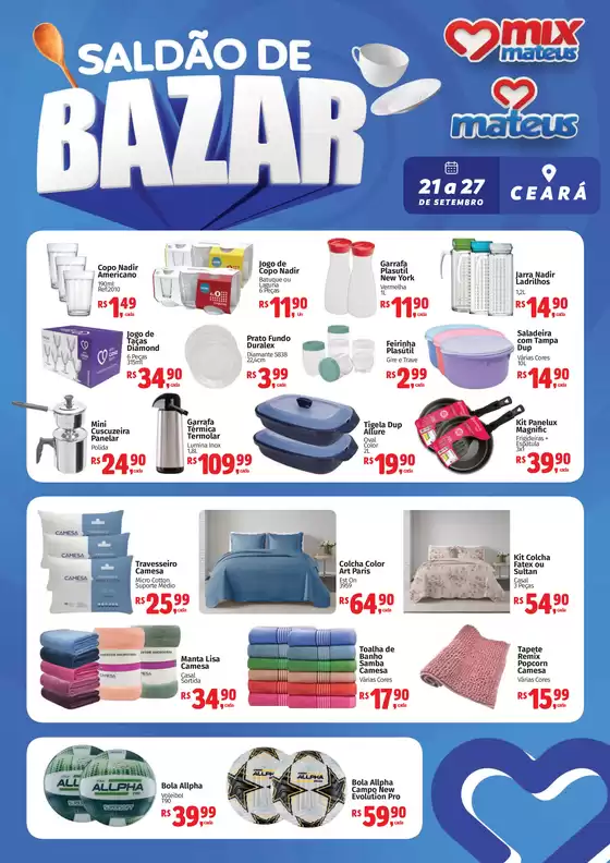 Catálogo Supermercados Mateus | Saldão de bazar | 2026-09-20T00:00:00.000Z - 2026-09-27T00:00:00.000Z
