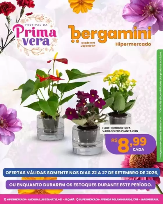 Catálogo Supermercado Bergamini | Ofertas exclusivas | 2026-09-22T00:00:00.000Z - 2026-09-27T00:00:00.000Z