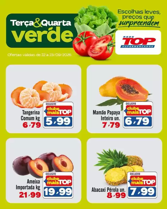 Catálogo Rede Top | Melhores ofertas para todos os caçadores de pechinchas | 2026-09-22T00:00:00.000Z - 2026-09-23T00:00:00.000Z