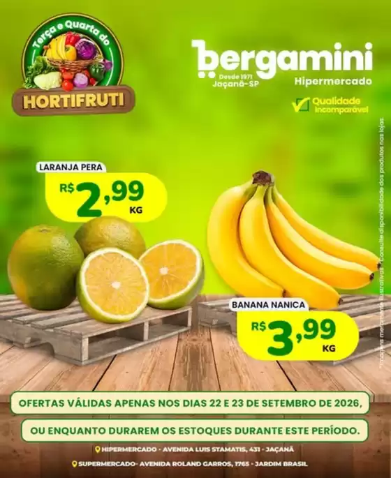 Catálogo Supermercado Bergamini | Hortifruti | 2026-09-22T00:00:00.000Z - 2026-09-23T00:00:00.000Z