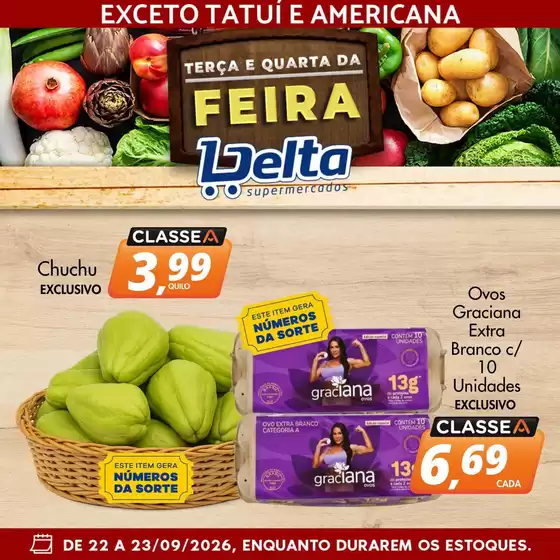 Catálogo Delta Supermercados | Promoções especiais em andamento | 2026-09-22T00:00:00.000Z - 2026-09-23T00:00:00.000Z