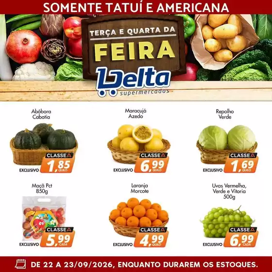 Catálogo Delta Supermercados | Ampla seleção de ofertas | 2026-09-22T00:00:00.000Z - 2026-09-23T00:00:00.000Z