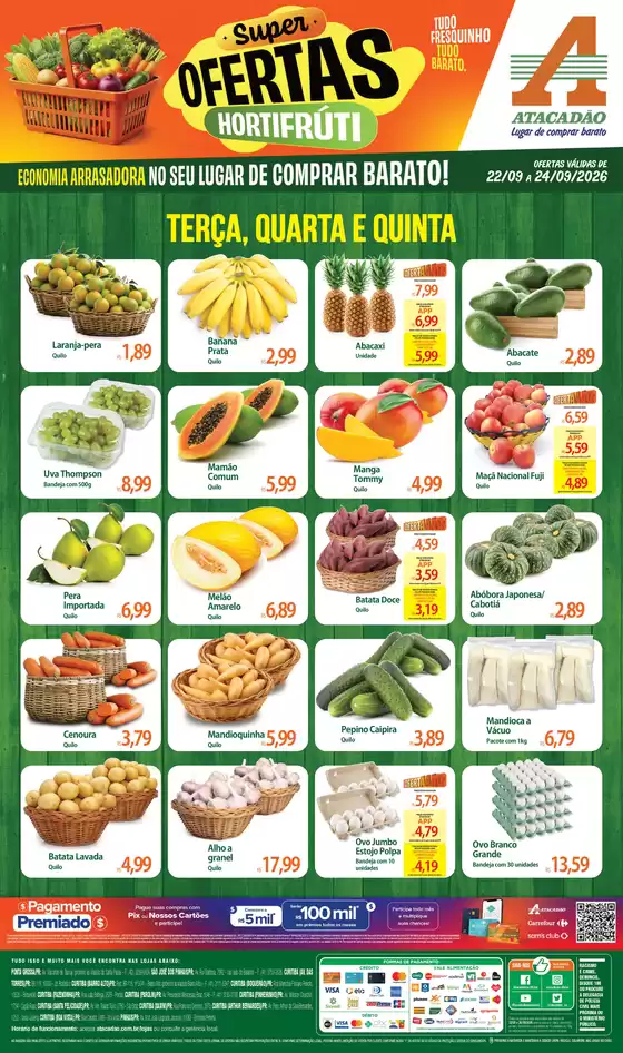 Catálogo Atacadão | Atacadão - Hortifrúti | 2026-09-22T00:00:00.000Z - 2026-09-24T00:00:00.000Z