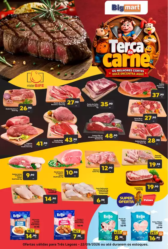 Catálogo Bigmart | Terça do Açougue Aproveite os melhores cortes da cidade | 2026-09-22T00:00:00.000Z - 2026-09-22T00:00:00.000Z