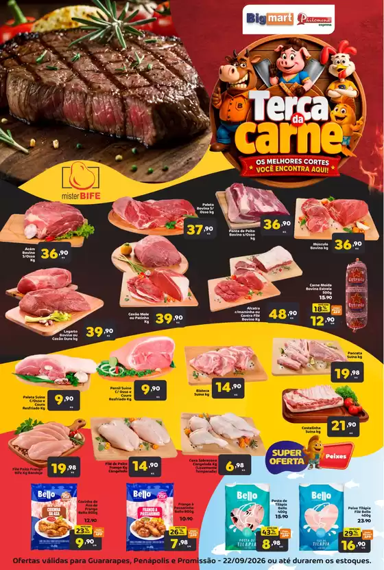 Catálogo Bigmart | Aproveite os melhores cortes da cidade | 2026-09-22T00:00:00.000Z - 2026-09-22T00:00:00.000Z