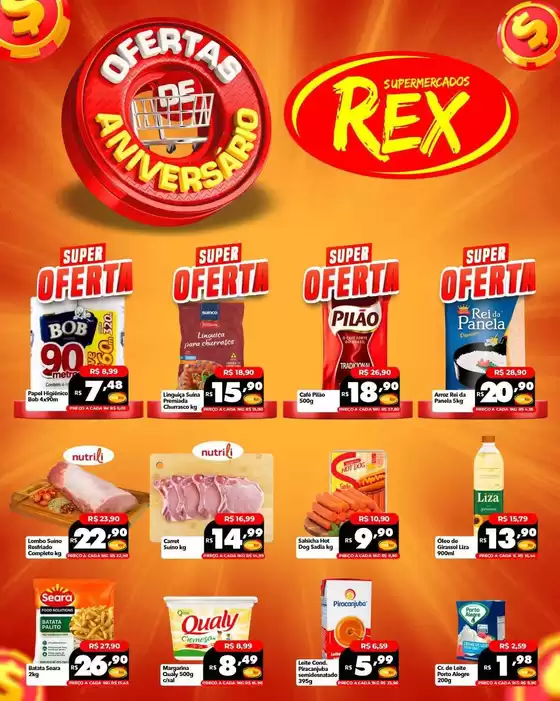 Catálogo Supermercados Rex | Descubra ofertas atraentes | 2026-09-22T00:00:00.000Z - 2026-09-24T00:00:00.000Z