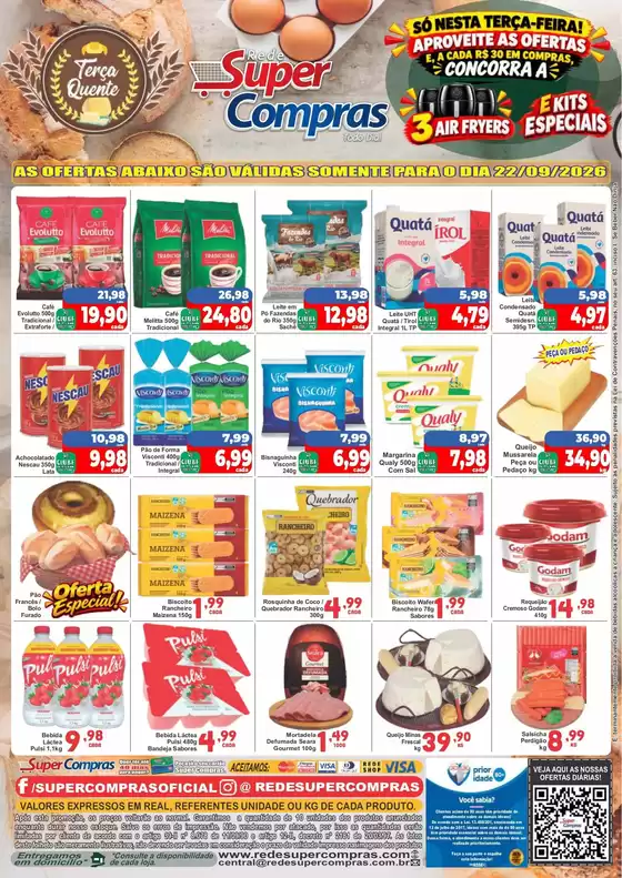 Catálogo Rede Super Compras | Melhores ofertas para compradores econômicos | 2026-09-22T00:00:00.000Z - 2026-09-22T00:00:00.000Z