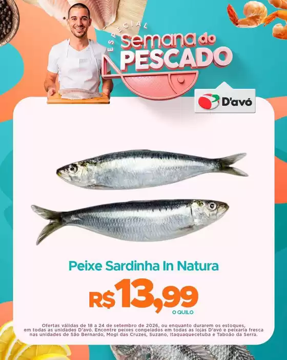Catálogo D'avó Supermercado | Encarte Davó Supermercado | 2026-09-18T00:00:00.000Z - 2026-09-24T00:00:00.000Z