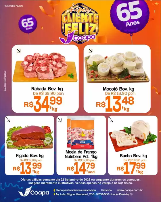 Catálogo Cocipa | Nossas melhores ofertas para você | 2026-09-22T00:00:00.000Z - 2026-09-22T00:00:00.000Z