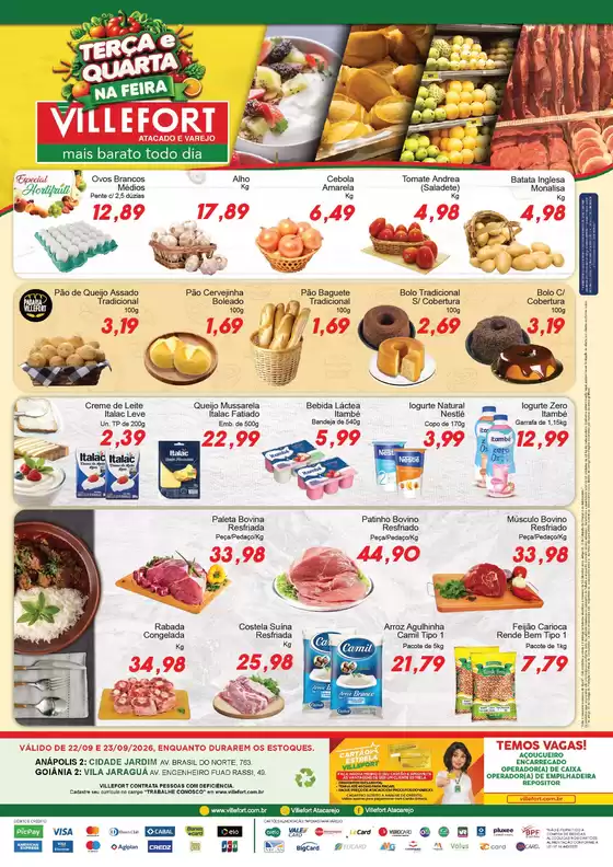 Catálogo Villefort Atacadista | Ofertas de Terça e Quarta | 2026-09-22T00:00:00.000Z - 2026-09-23T00:00:00.000Z