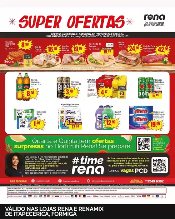Catálogo Supermercados Rena | Encarte Supermercados Rena | 2026-09-21T00:00:00.000Z - 2026-09-27T00:00:00.000Z