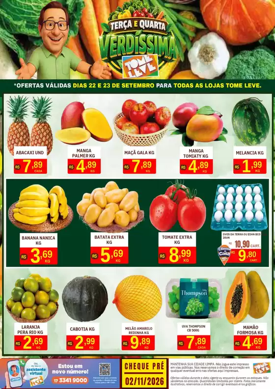 Catálogo Tome Leve | Descubra ofertas atraentes | 2026-09-22T00:00:00.000Z - 2026-09-23T00:00:00.000Z