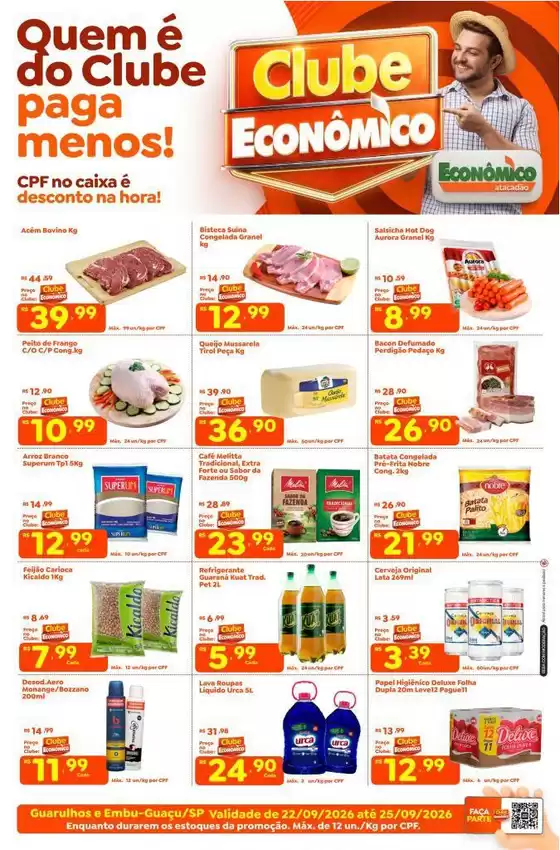 Catálogo Econômico Atacadão | Tabloide Econômico Atacadão - SP | 2026-09-22T00:00:00.000Z - 2026-09-25T00:00:00.000Z