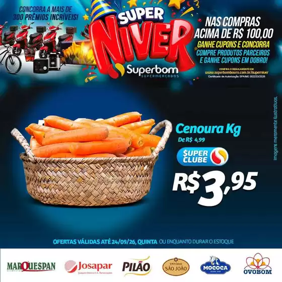 Catálogo Superbom Supermercados | Ofertas especiais atraentes para todos | 2026-09-22T00:00:00.000Z - 2026-09-24T00:00:00.000Z