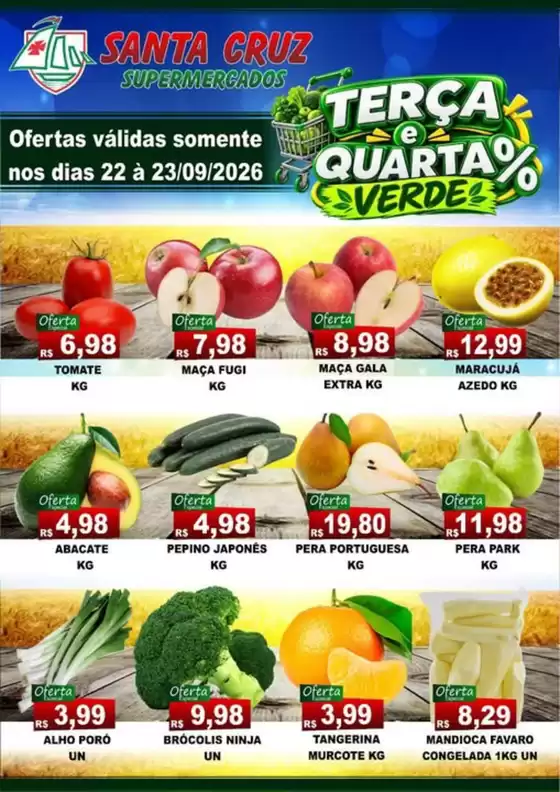 Catálogo Santa Cruz Supermercados | Terça E Quarta Verde | 2026-09-22T00:00:00.000Z - 2026-09-23T00:00:00.000Z