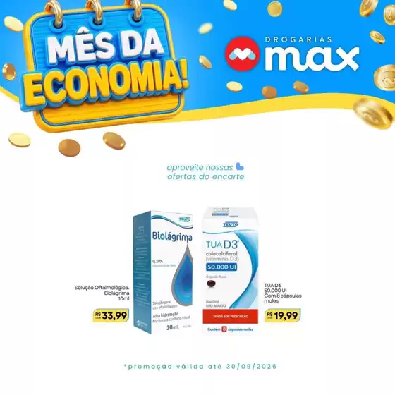 Catálogo Drogarias Max | Mês da economia  | 2026-09-22T00:00:00.000Z - 2026-09-30T00:00:00.000Z